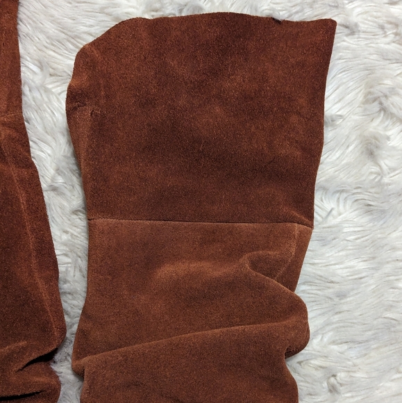 Final Price Kristin Cavallari Calissa OTK Slouch Suede Boots in Ginger Velvet - Picture 14 of 16